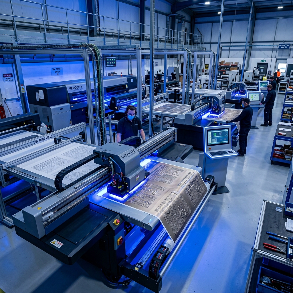 Print A Piece Printing Factory Facility